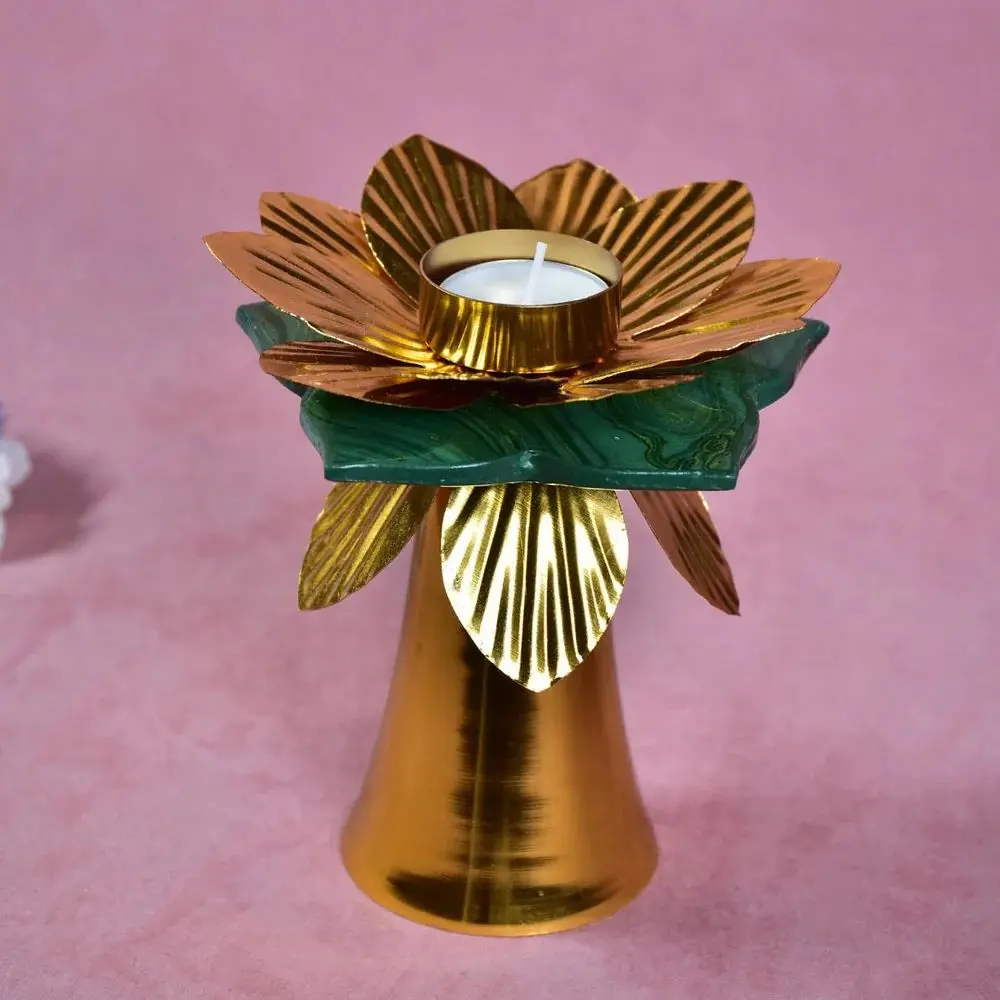 Golden Flower Tea Light